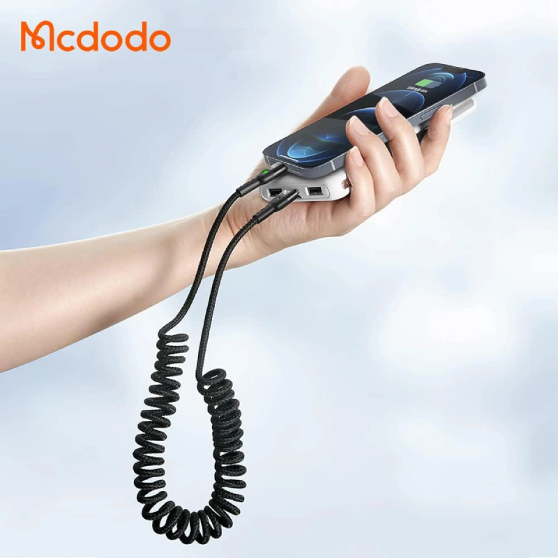 Mcdodo Type-c to Lightning PD Data Coiled Cable CA-196